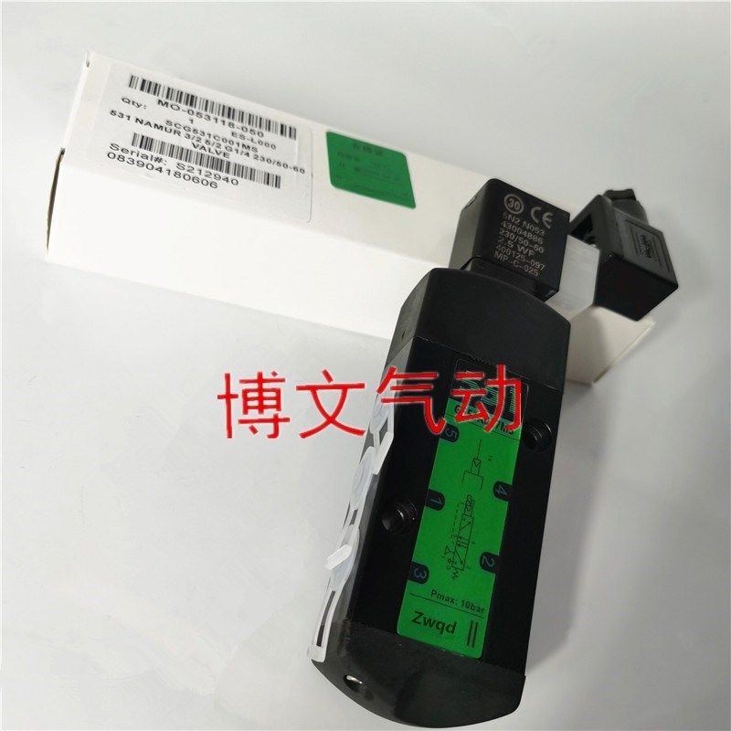 电磁阀SCG551A017MS气动控制换向阀G551A017MS