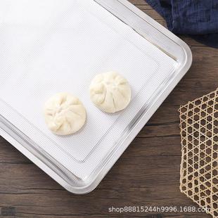 加厚长方形托盘馒头硅胶垫蒸馍垫加厚商用蒸笼布蒸包子小笼包蒸垫