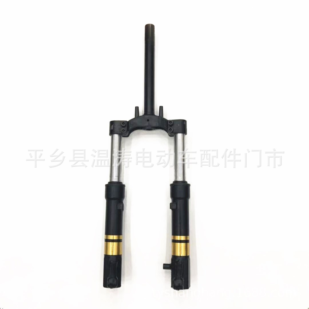 简易款分体液压鼓刹电动车前叉