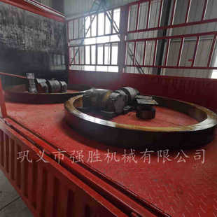设计制作回转窑轮带大齿轮 回转窑配件供应商