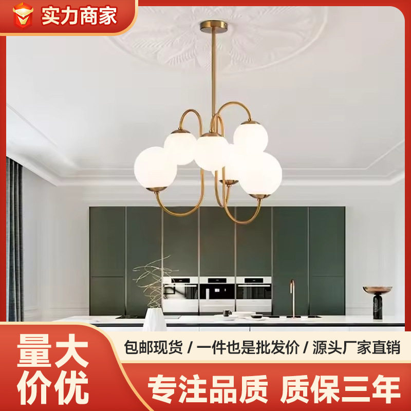 楼梯吊灯中古风loft公寓小户型挑空客厅灯斜顶复式楼极简工业风