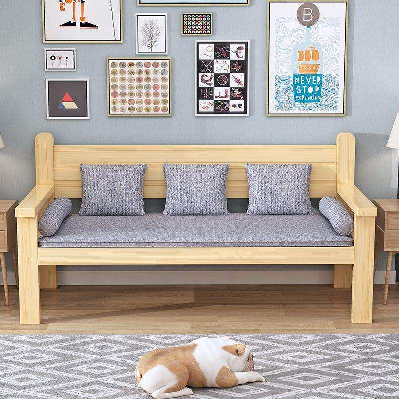 实木沙发椅单双人椅客厅家用木沙发长椅阳台休闲靠背实木椅子新款