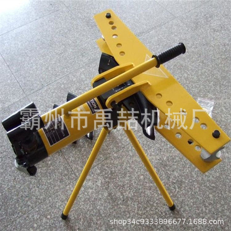 整体式手动液压弯管机小型弯管机2寸3寸4寸铜管铁管弯曲机