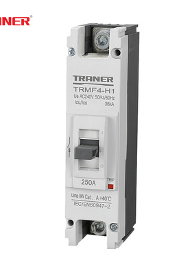 塑壳断路器TRMF4-H1 总开关空气开关 1P 250A/35kA 主开关高分断