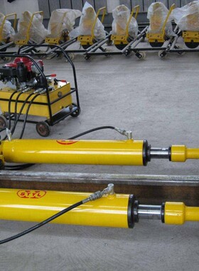 线路钢轨拉伸机 YLS-900液压拉伸机 鸿铄牌耐用轨道拉伸机