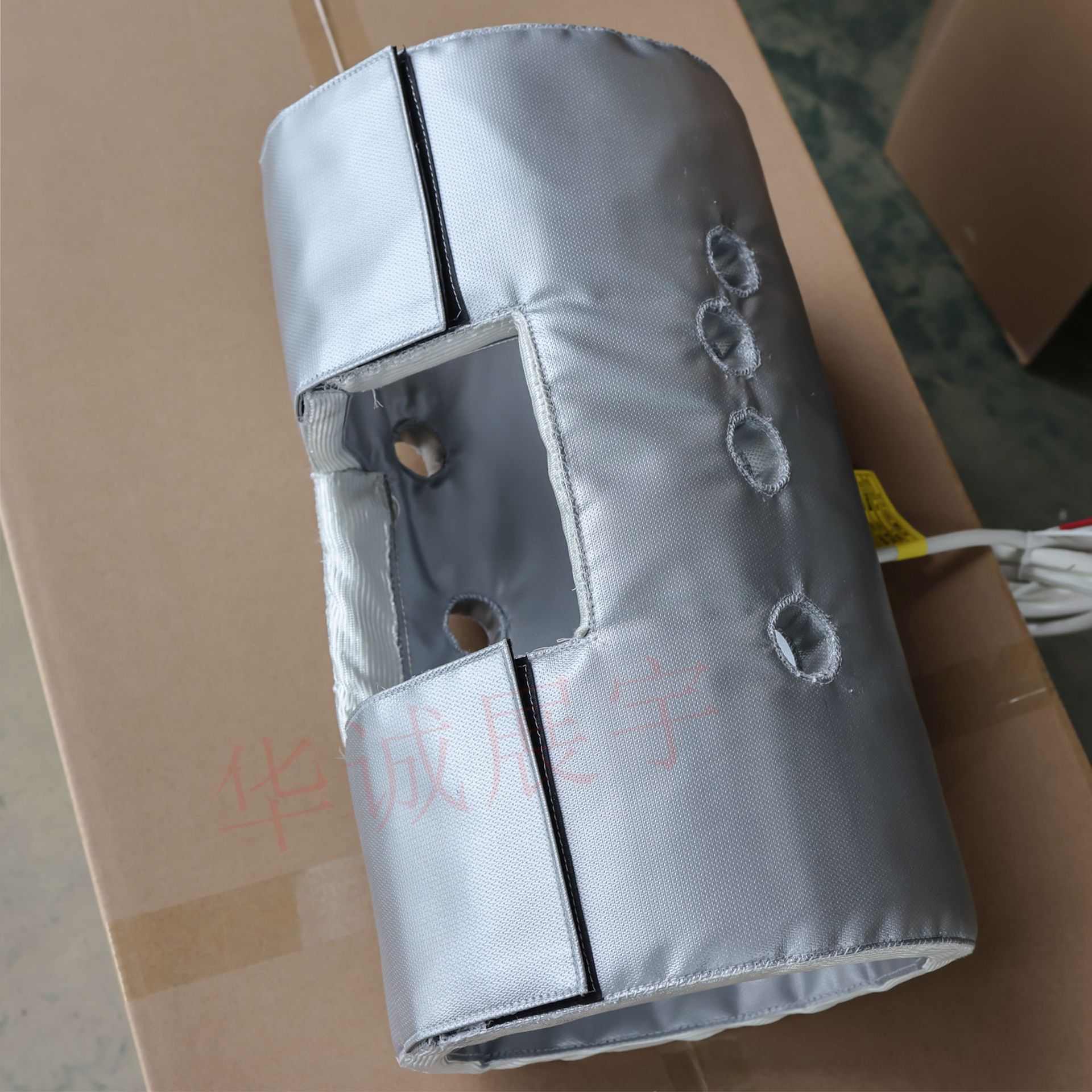 可拆卸蒸气阀门法兰保温套