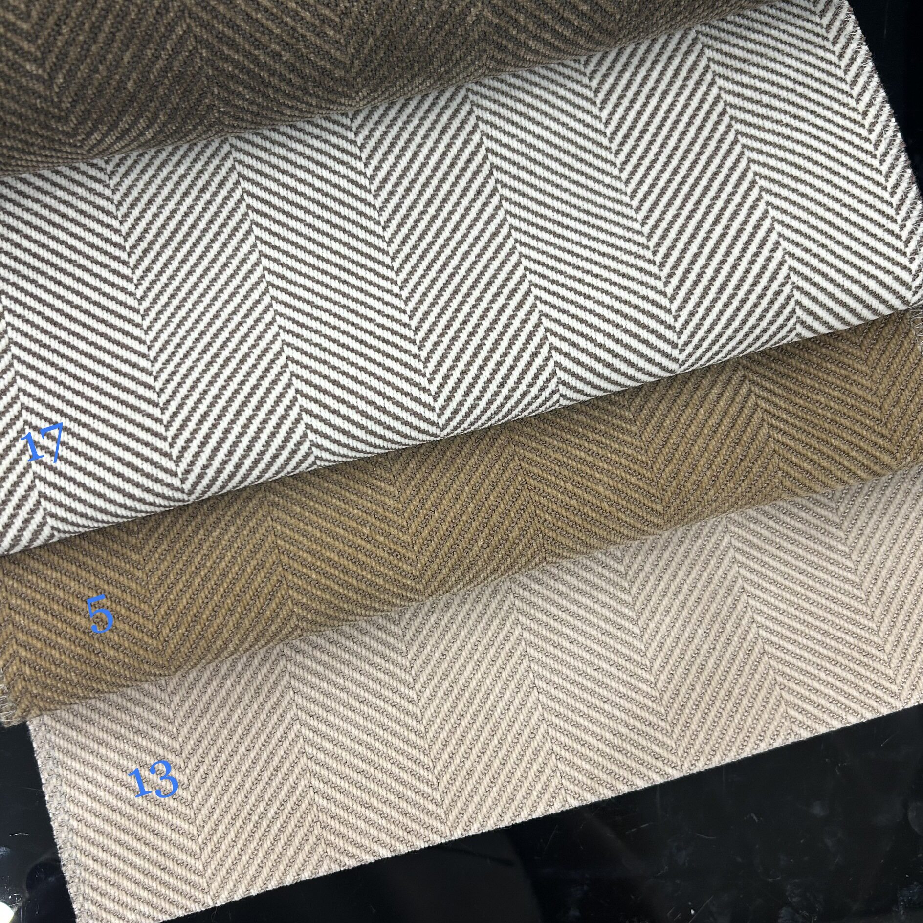 门幅280cm人字纹宽幅雪尼尔大人字纹窗帘布沙发布软装面料