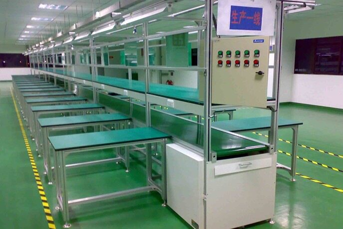 定制自动化电子生产加工流水线|组装生产线输送线|输送滚筒线