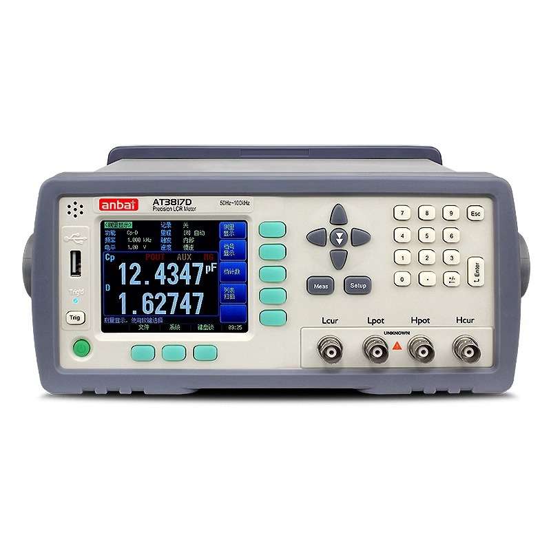 安柏AT3817A/817D/3816A/3816B LCR数字电桥测试仪AT3818/3810A