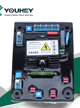 SX460/AD E000-24602调压板柴油发电机稳压板AVR励磁板电压调节器