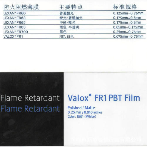 SABIC FR1 沙伯基础 VALOX FR-1 FR1PBT