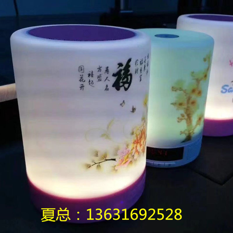 高速工业化喷头酒瓶圆柱体UV彩色打印机厂家/玻璃瓶钢化瓶彩绘机