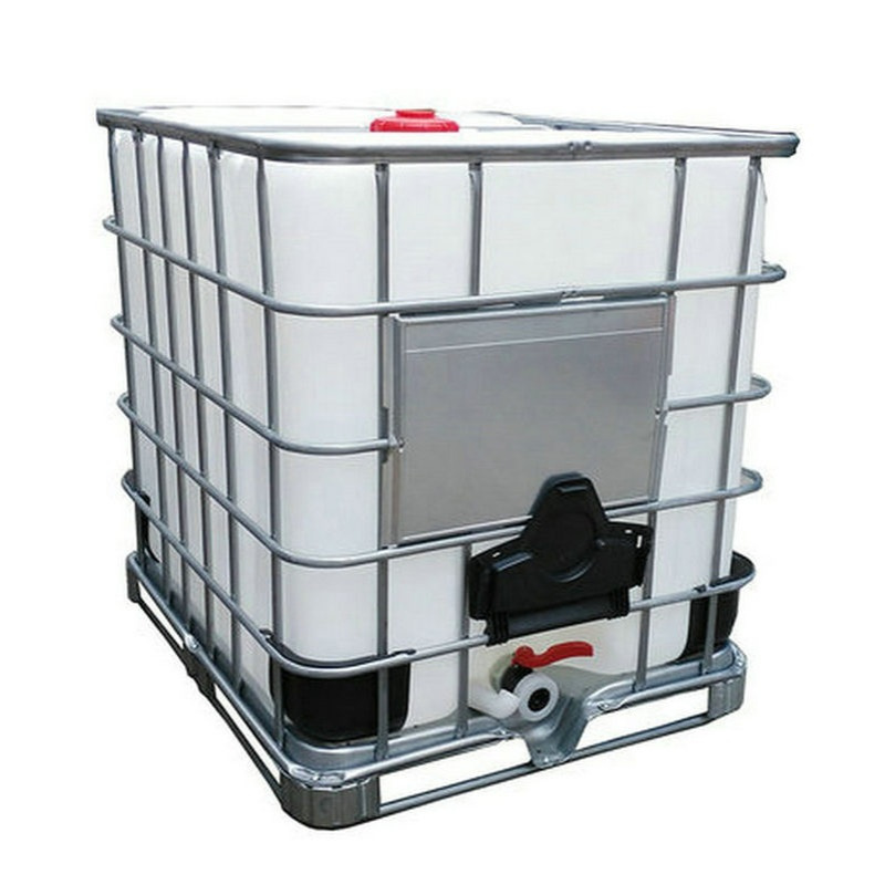 1000升塑料桶带铁架水箱化工桶IBC集装方桶1000L吨桶1吨运输桶