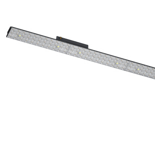 1.2米20W 线条灯商场超市办公室照明灯轨道线形灯 45W可滑动安装