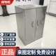 工具柜 物品放置柜 洁净区物料柜 304不锈钢储物柜 双门柜 收纳柜