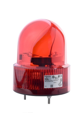 XVR12B04S旋转声光报警器 - 带蜂鸣器 - 红色 - 24VAC/DC