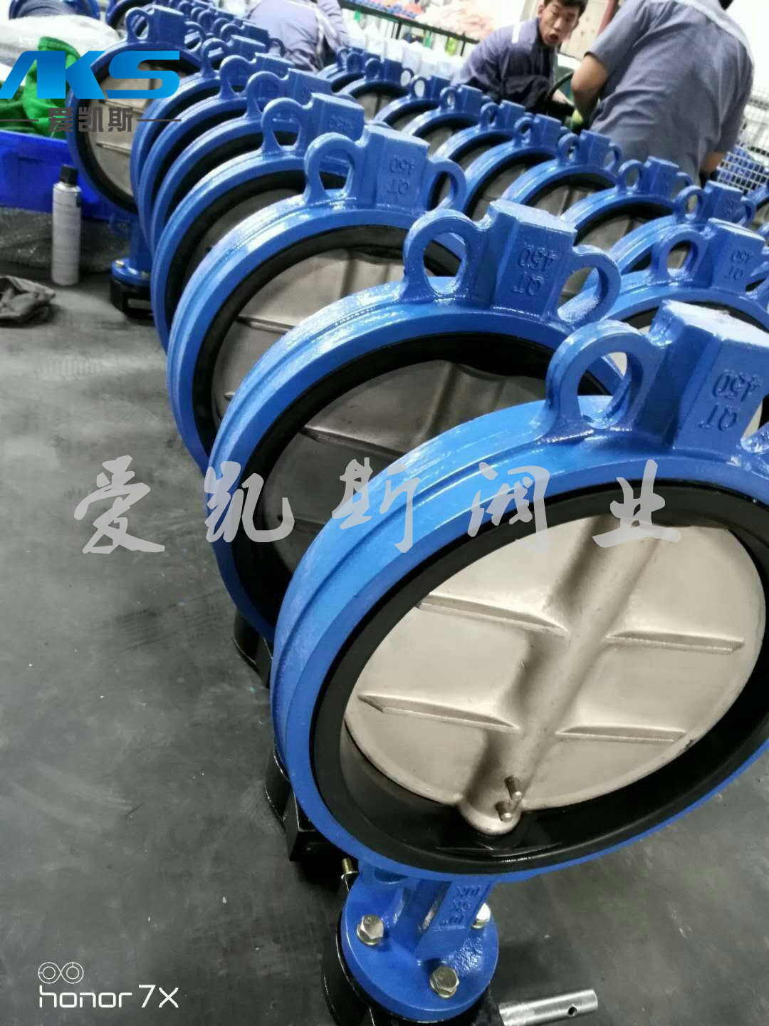 不锈钢法兰蝶阀304CF8M软密封D341XP-16P海水化工设备水处理专用