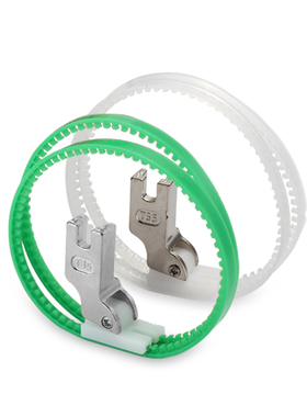 TRF1滚轮压脚 双轮 MT-18平车白色塑料滚轮压脚 滚筒压脚皮革压脚