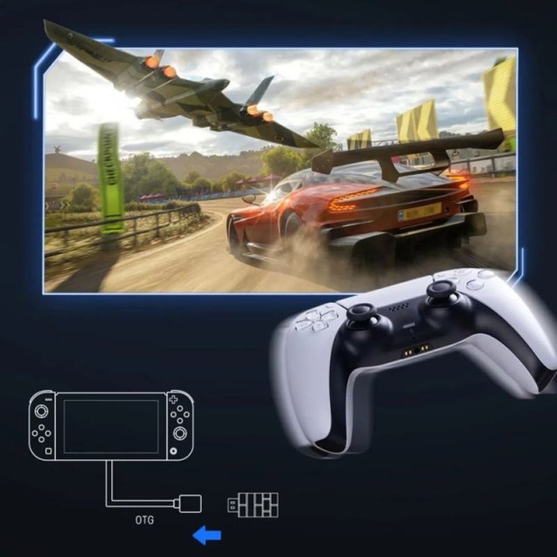 USB Wireless Receiver Controller Gamepad Conversion Adapter