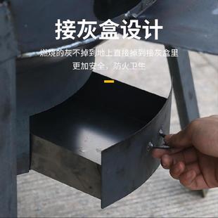 炊具排烟铁皮简易地锅灶大锅烧木柴灶农村家用柴火灶木材锅台炉具