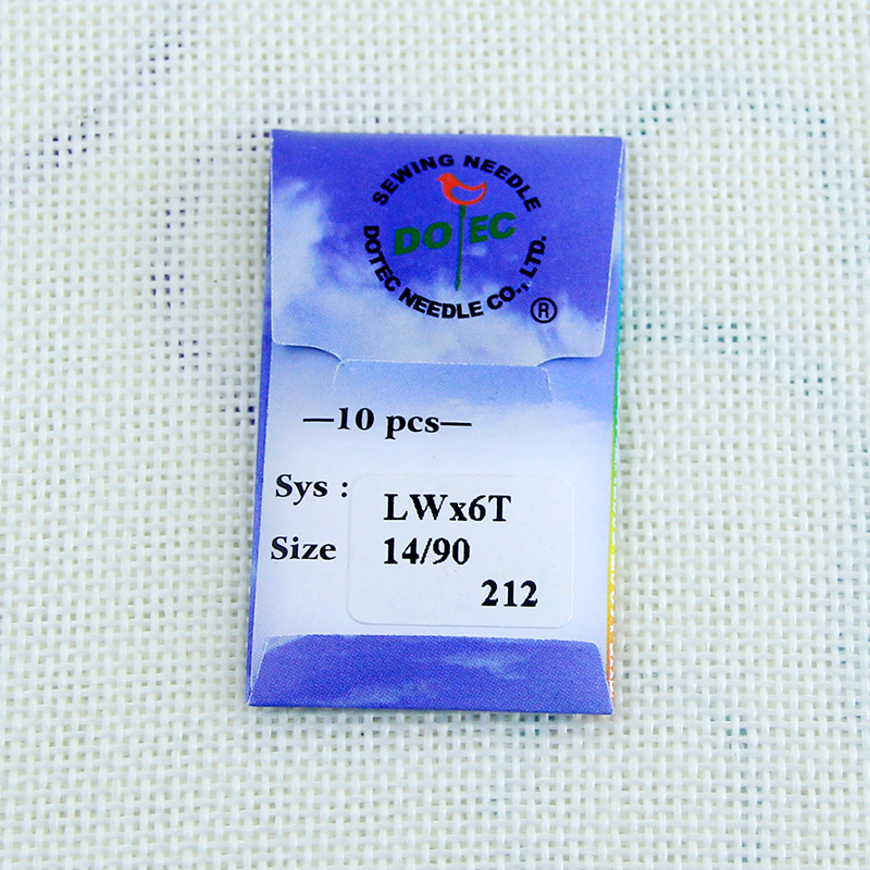 德国多特机针 LWX6T暗缝机针 撬边机针弯针 撬裤脚口机针LW*6T