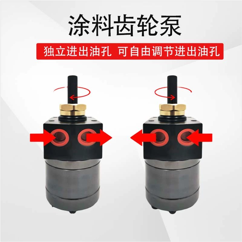 喷漆涂料齿轮泵3CC6CC静电喷漆齿轮泵油漆齿轮泵油墨齿轮泵油泵