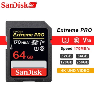 SD Card 16GB 32GB 64GB 128GB 256GB Memory Card 80MB/