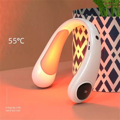 极速Hanging Neck Heating Digital Display Electric Heater USB