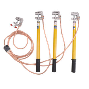 新品10kv高压接地线10kv接地线配电室母排接地棒接地软铜线电箱品