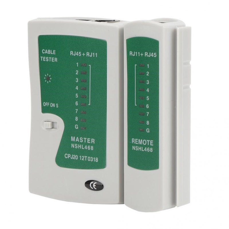 YG468 Multifunctional RJ45+RJ11 Cable Tester Fast  Accurate