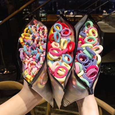 1000/100/20Pack High-quality Elastic Nylon Hair Bands  Girls