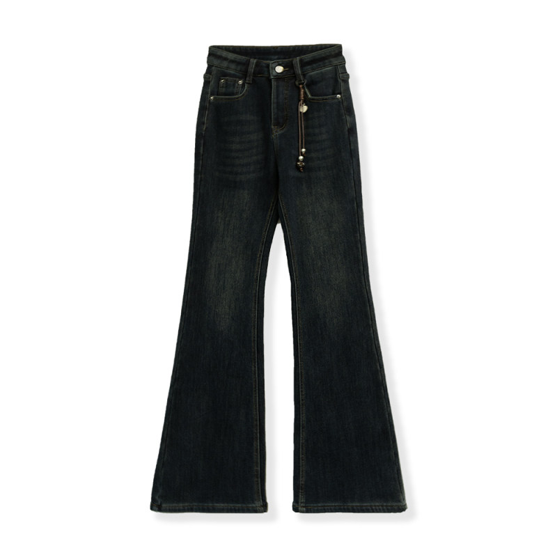 轻奢时尚百搭修身微喇牛仔裤1863-354-9995,女装/女士精品,牛仔裤,淘宝优惠券,粉丝福利购,淘宝优惠卷