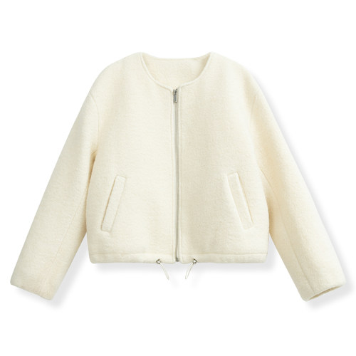 【花花推荐】轻奢设计简约女士加厚外套百搭气质586-344-6005