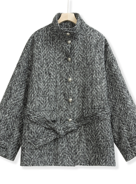 【花花推荐】时尚设计感羊毛毛羽绒服2128-344-6325