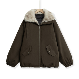 354 百搭亚麻羽绒服586 时尚 A430 花花推荐