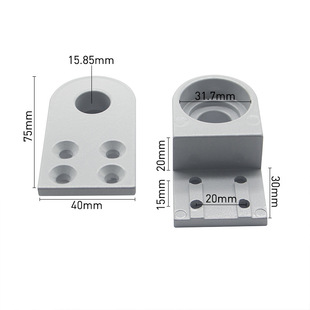 现货流水线铝型材配件机头机尾座张紧座固定座060/4080从动主