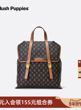 【新年礼物】暇步士女包大容量双肩包女时尚老花通勤休闲旅行背包