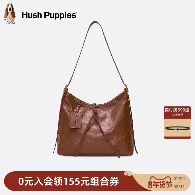暇步士女包2025新款大容量hobo包植鞣牛皮腋下单肩包通勤斜挎包女,箱包皮具/热销女包/男包,通用款女包,淘宝优惠券,粉丝福利购,淘宝优惠卷