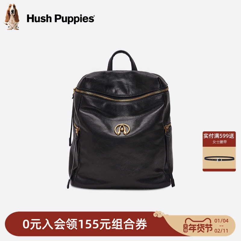 暇步士女包2025新款双肩包植鞣小羊皮大容量背包休闲出游旅行包女,箱包皮具/热销女包/男包,双肩背包,淘宝优惠券,粉丝福利购,淘宝优惠卷