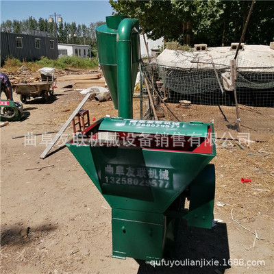 手动进料沙克龙秸秆粉碎机 420-30型沙克龙粉碎机 花生秧粉碎机65