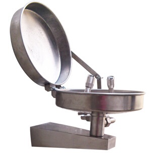 90906652净化防尘洗眼器/不锈钢防尘挂壁式洗眼器/红安洗眼器