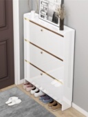 柜门口玄关柜进门简约现代鞋 5V17cm轻奢窄款 小尺寸翻斗家用鞋