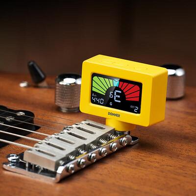 唐农（DONNER）DT10多功能吉他磁吸调音器尤克里里电吉他无头吉他