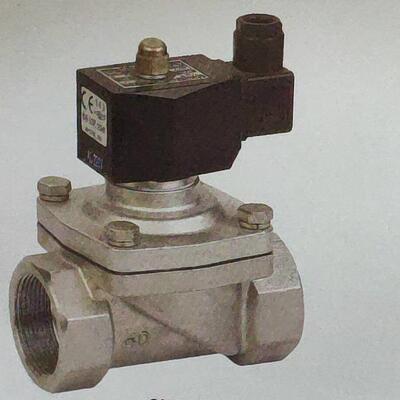 304不锈钢电磁开关阀常闭2w水阀气阀220v24v6分dn15dn25dn50dn40