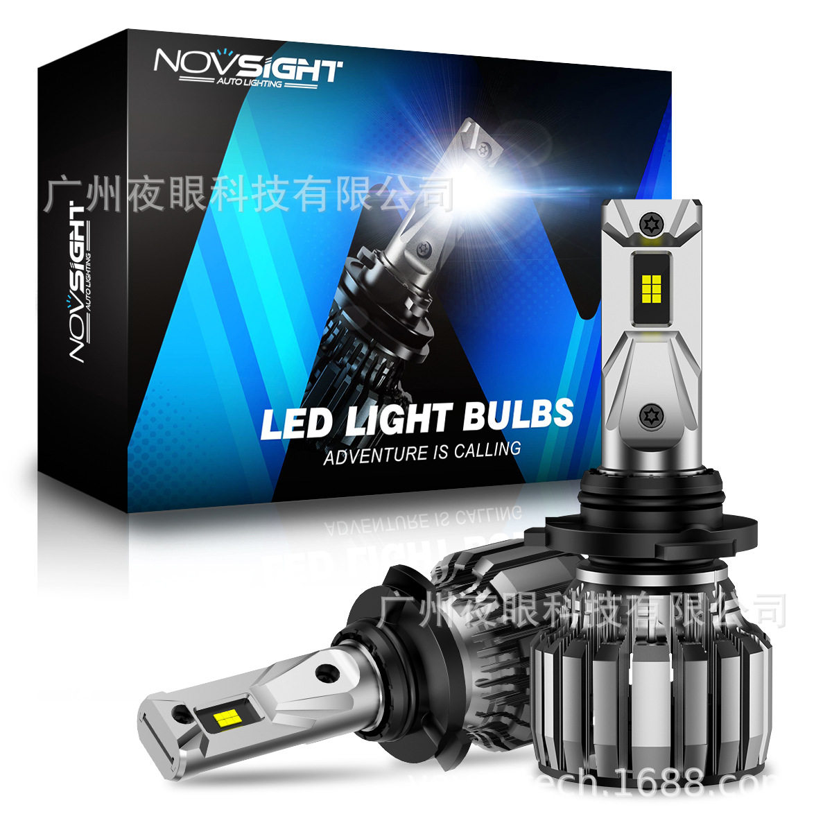 Novsight N71 新款灯泡9006欧美亚马逊跨境爆款汽车LED大灯