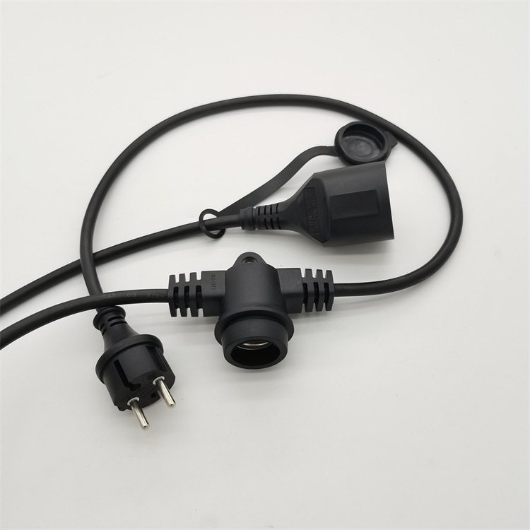 船用E40灯座灯串e39e40欧规220V带可替换灯泡户外灯集鱼灯