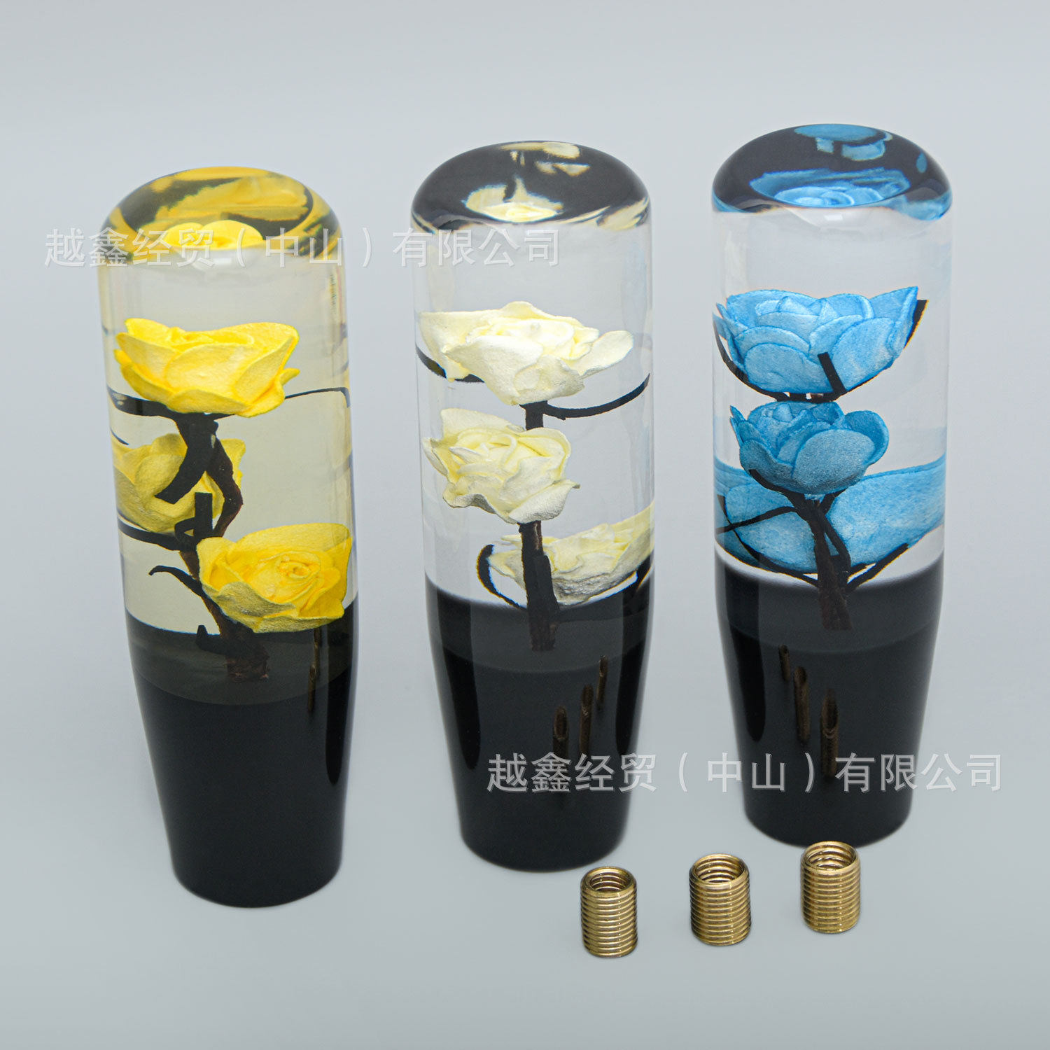 汽车挂挡头 汽车水晶带花把头 赛车波棍 个性改装把头 通用波棍