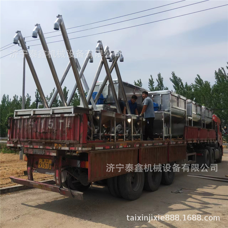 养殖场自吸粉碎搅拌机玉米批