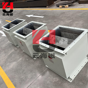 RCYF管道除铁器 垂直管道磁选机永磁除铁器 永磁管道型除铁器厂家