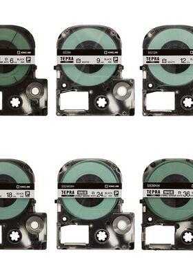 KINGJIM 锦宫标签带SC36YW SS36KW SC36B SC36G SC36R